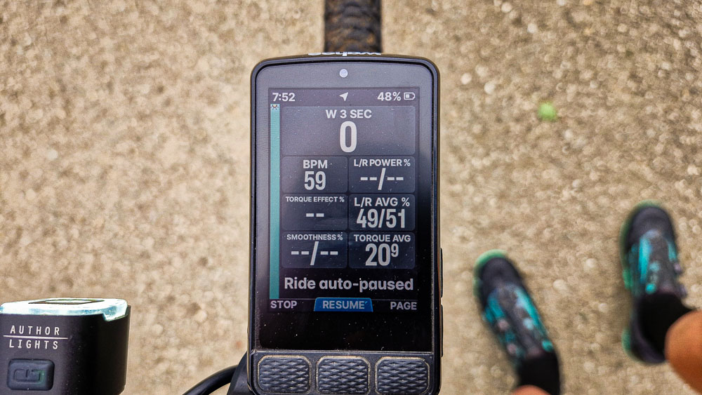 Wahoo Elemnt Roam V3 - Perfect View Zoom a dátové polia na displeji